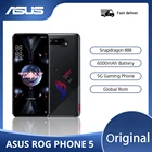 Смартфон ASUS ROG Phone 5, игровой телефон с процессором Snapdragon 144, ОЗУ 812 Гб, ПЗУ 6,78 Гц, AMOLED экран 6000 дюйма, большой аккумулятор мАч, 5G