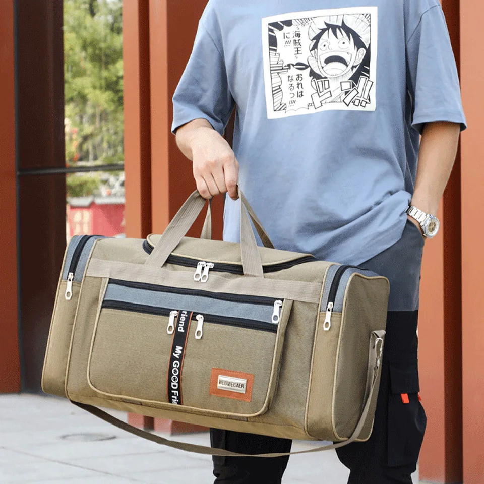 Вместительная дорожная спортивная сумка для багажа мужская тренировок в