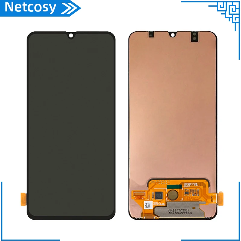 ЖК-экран в сборе для Samsung Galaxy A70 ЖК-сенсорный дигитайзер экран запасная часть