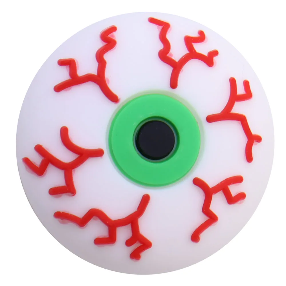 Одиночная распродажа 1 шт. ПВХ глазные шарики Череп книга садовые подвески для