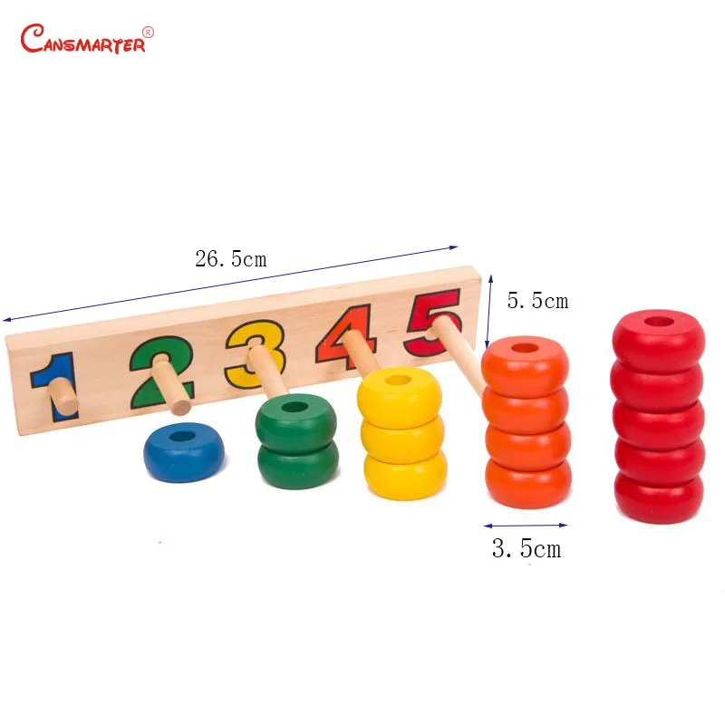 Деревянные матросские игрушки из бука математические диски для обучения