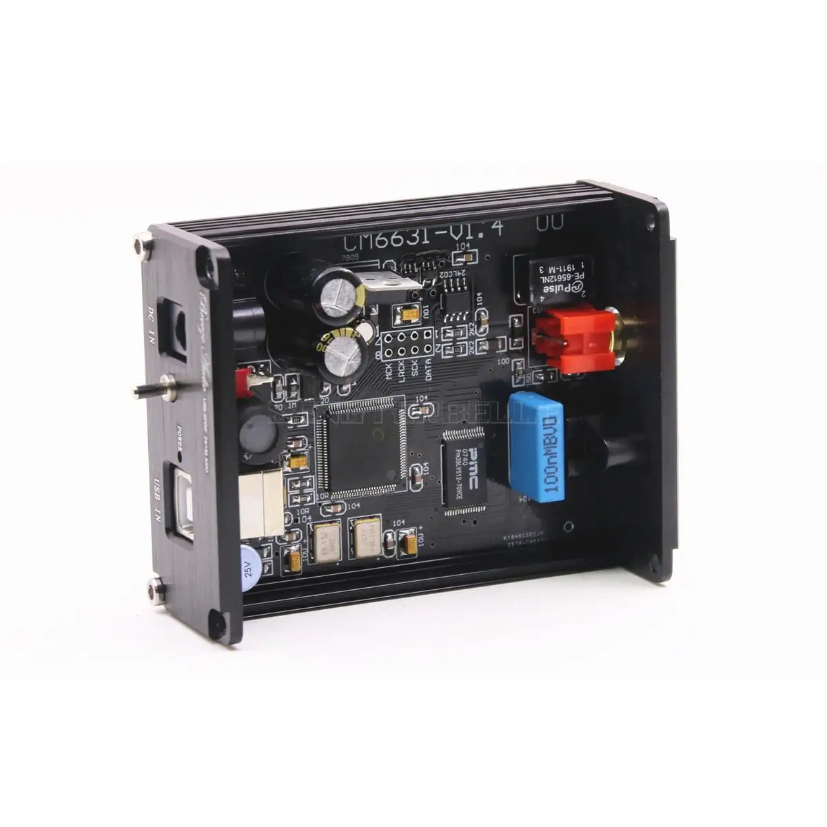HiFi аудио CM6631 24 бит/192 кГц асинхронный USB к коаксиальному+ оптический мини декодер DAC