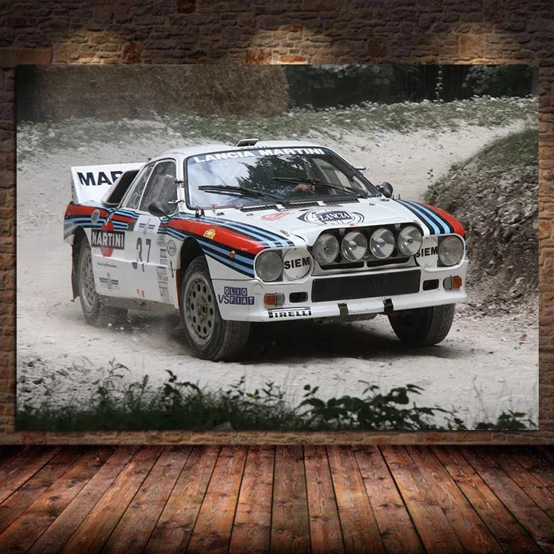 

Sports Car Posters and Prints Man Room Decor Bithday Gift Racing Car Pictures On The Wall Frameless Prints