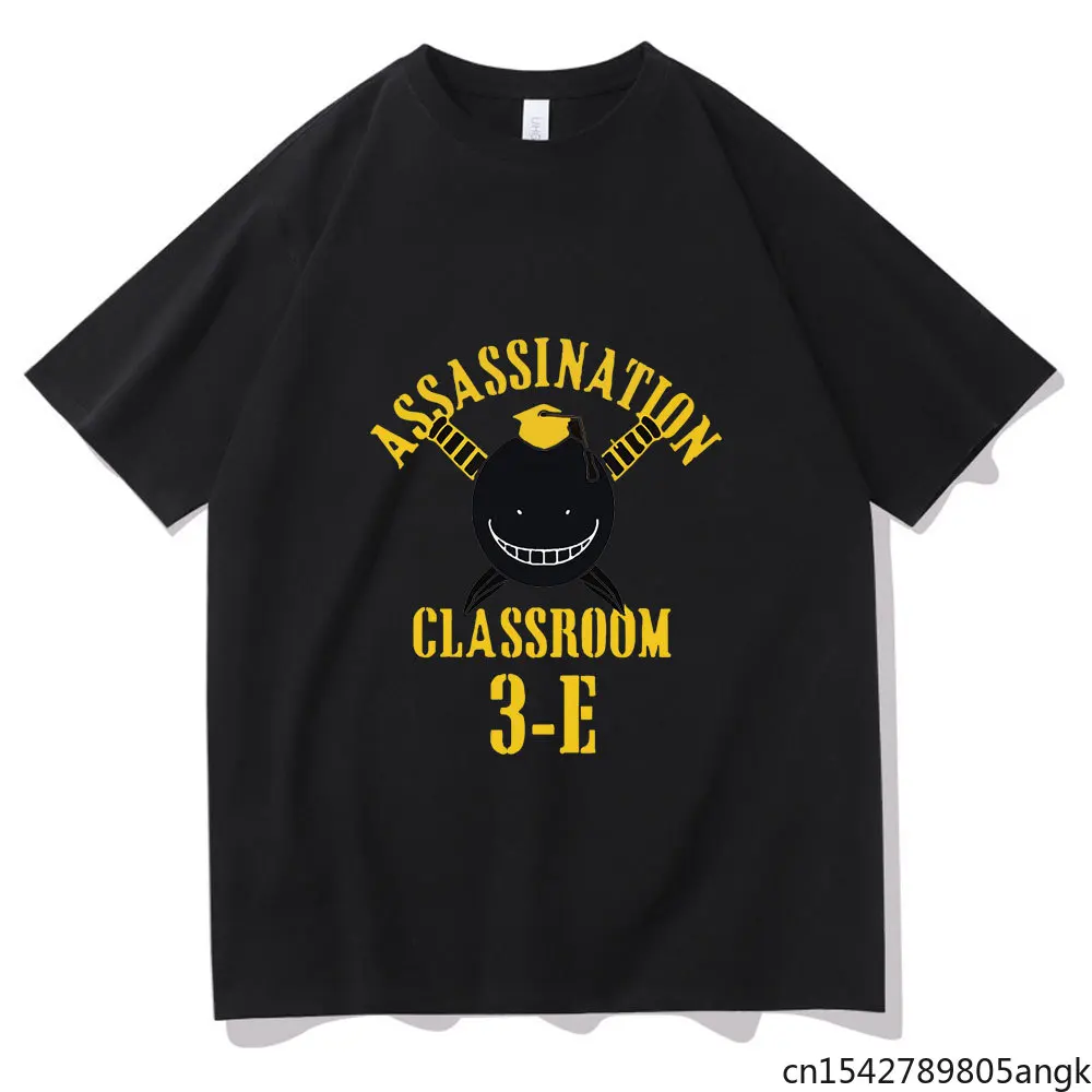 

2021 New Anime Assassination Classroom Graphics Print Men T Shirts Summer Unisex Funny