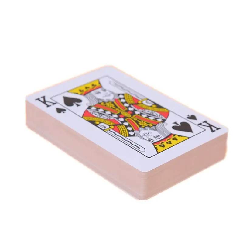 

Качественные водонепроницаемые ПВХ пластиковые игровые карты с пластиковой коробкой 54 шт. колода для покера, Классические Волшебные трюки,...