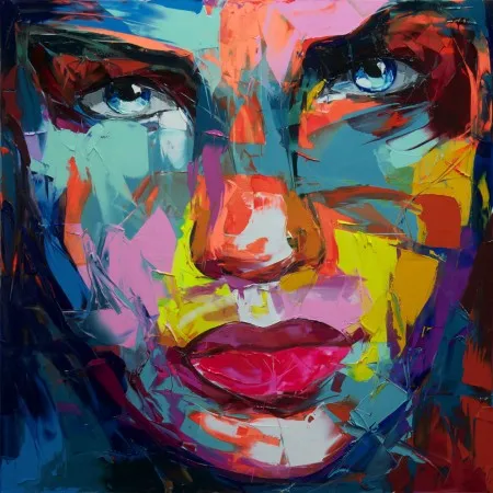 Картина маслом с изображением плача и девушки настенная живопись франшизы