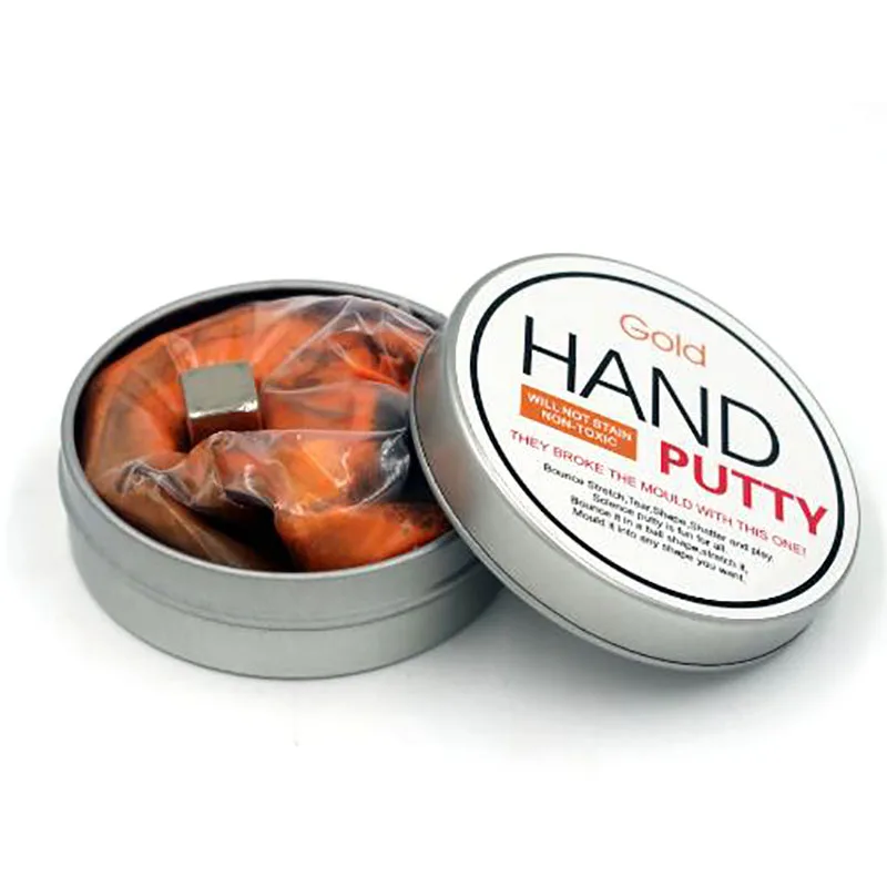 

6 Colors Hand Magnet Plasticine Strong Rubber Playdough Rubber Mud Silly Mud Plasticine Charms Funny Modeling Educational Toys