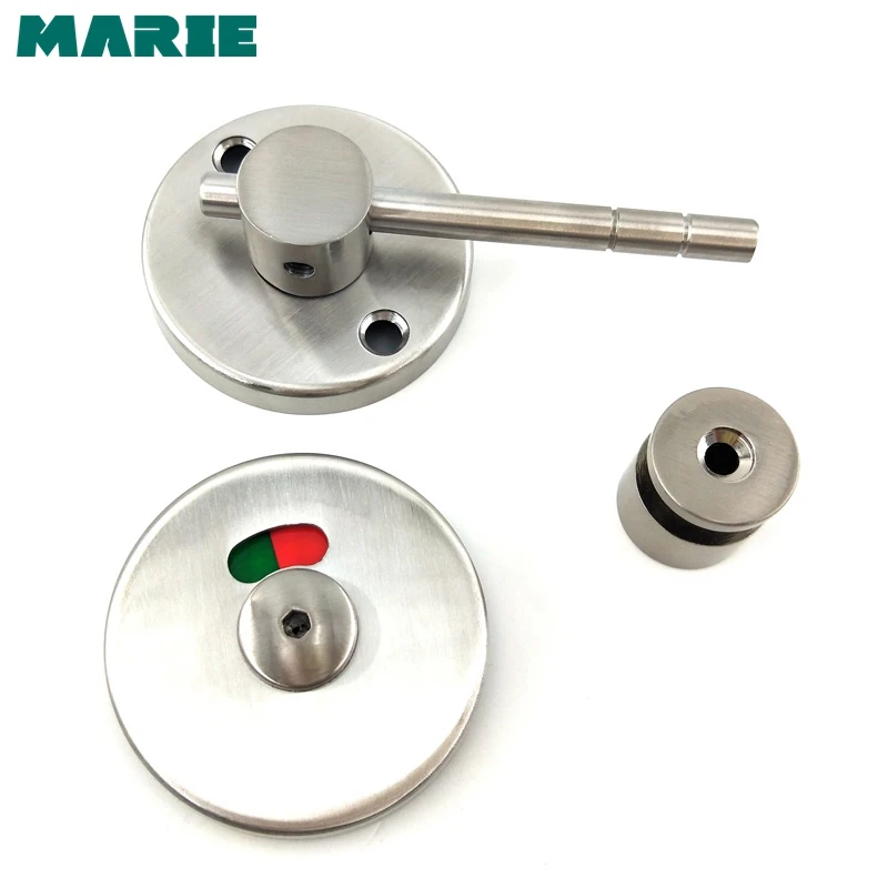 Дверной замок из нержавеющей стали перегородка с красным и зеленым индикатором