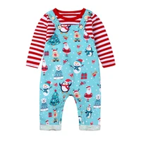 baby christmas clothes baby rompers deer printed hooded for baby winter jumpsuit my first christmas for newborn overalls