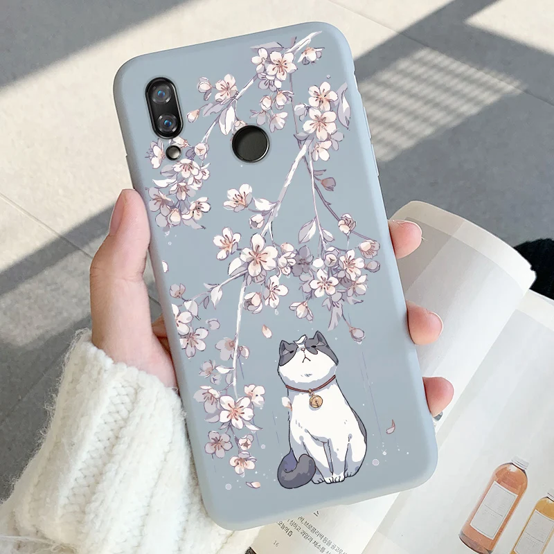 PDGB Живопись чехол для huawei Honor 8X 8C 9X 7X 7C 7A V20 V30 Pro 20 20s 9 10 Lite Play 3 Y6 Y7 Y9 с рисунком героев мультфильмов, крышка корпуса