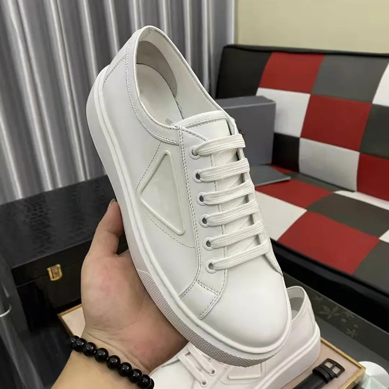 

Мужские повседневные кожаные туфли на плоской подошве, роскошные брендовые Дизайнерские мужские туфли на шнуровке, кроссовки с круглым нос...