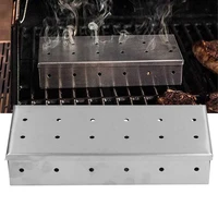 smoker box vent design high compatibility easily use durable bbq gadgets for charcoal gas grill barbecue bbq gadgets
