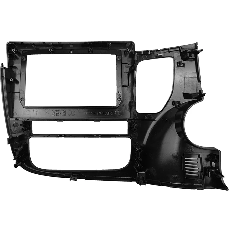 2 Din Car Radio Dashboard Fascia for Mitsubishi Outlande 2015+(Left Wheel) Stereo Panel Mounting Bezel Faceplate Holder | Автомобили и