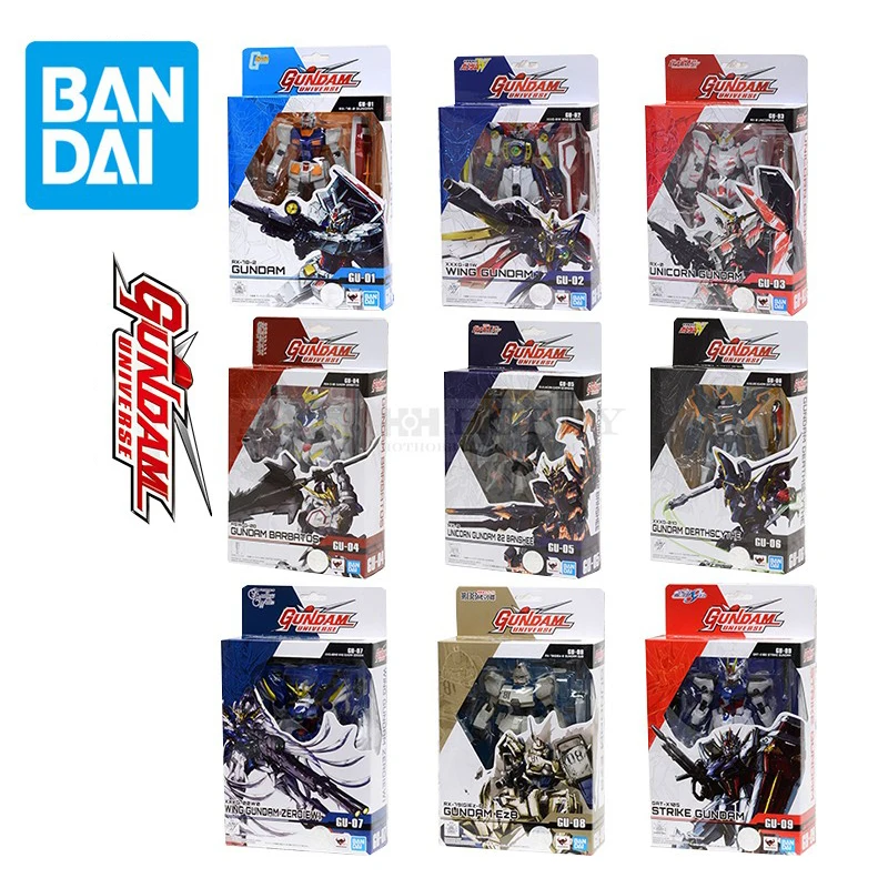 15 5 см BANDAI GUNDAM GU RX 78 Wing Gundam Barbatos Единорог 02BANSHEE аниме персонажи экшн ПВХ