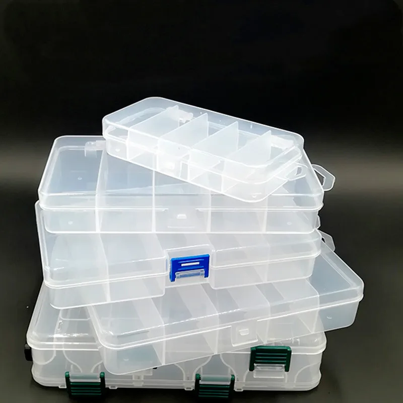 Рыболовные снасти приманка крючок коробка для хранения пластиковые отсеки чехол