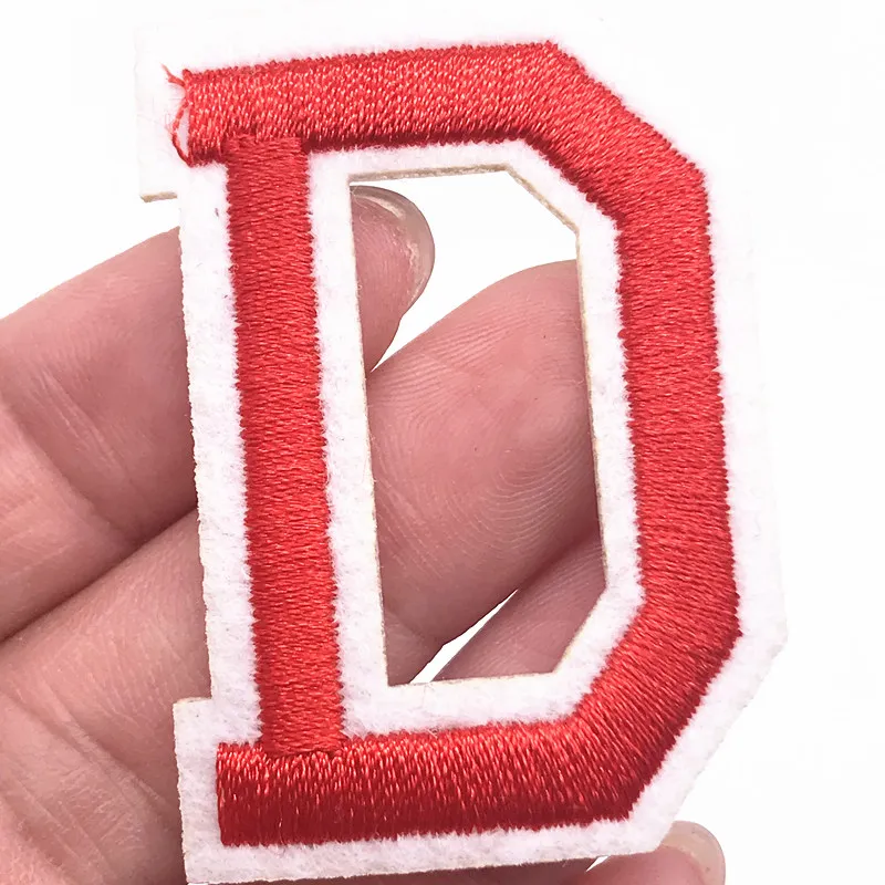 1 шт. красная алфавитная аппликация патч для утюга швейные принадлежности сделай