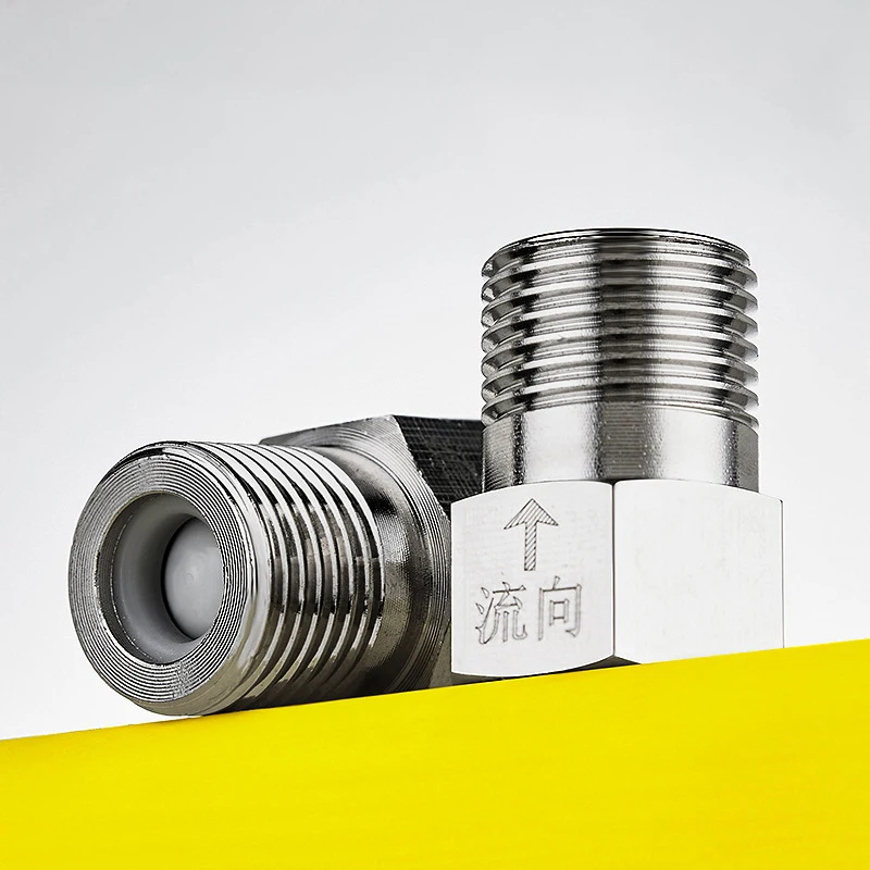 1/2 латунный обратный клапан с наружной внутренней резьбой запорный не