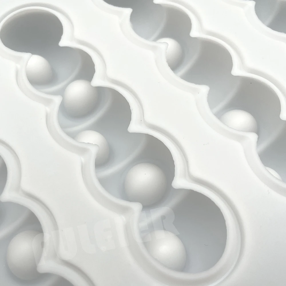 6 вогнутых шариков длинная силиконовая форма в виде мыши для торта 3d инструменты