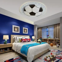 D520 Children suction ceiling light creative football personality boy bedroom lamps LED eye protection cartoon boys  LED lig