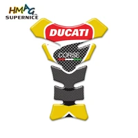 motorcycle for ducati sticker universal case protector racing sticker gel fuel oil tank pad fish bone carbon fiber
