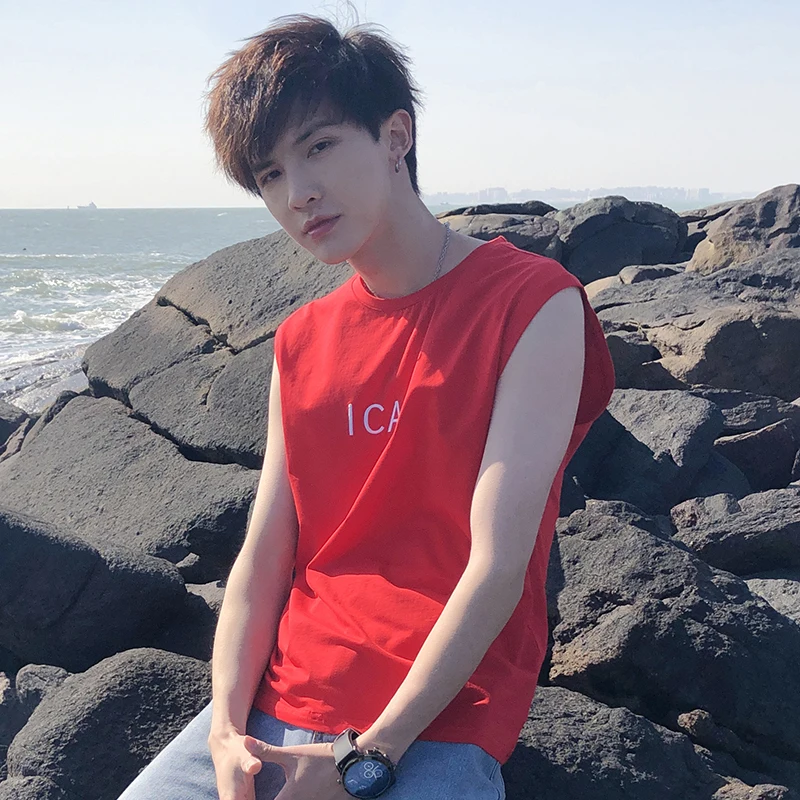 

2021 fashion men's T-shirt slim and thin, customizable patterns35
