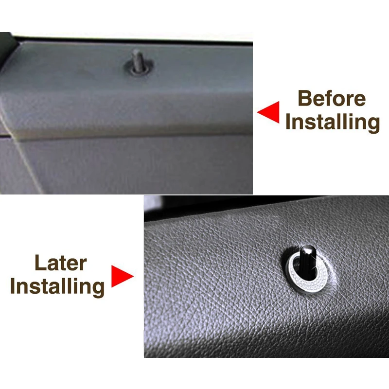 4 шт./компл. аксессуары для автомобиля интерьерные украшения Внутренняя дверь