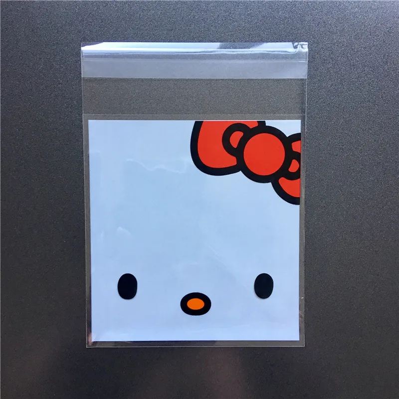 3 sizes to choose 100pcs Cute Cat Design Cookie Bags Wedding Candy Party Supplies Packaging | Дом и сад