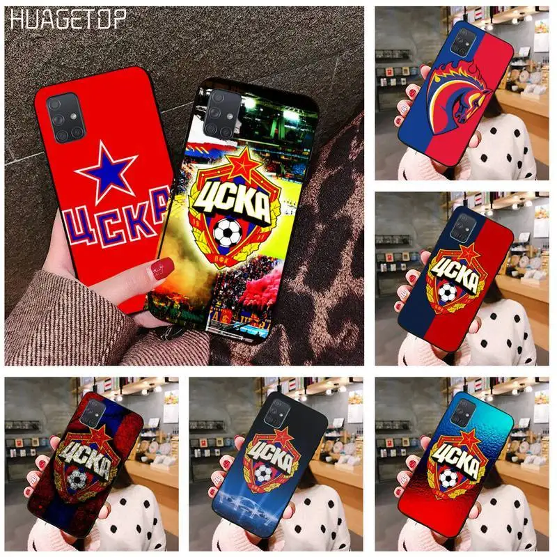 HUAGETOP Лидер продаж PFC ЦСКА Чехлы для телефона с изображением логотипа клуба чехол