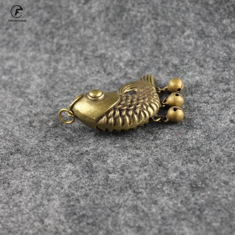 Медный карповый колокольчик маленькие украшения настольный Рождественский