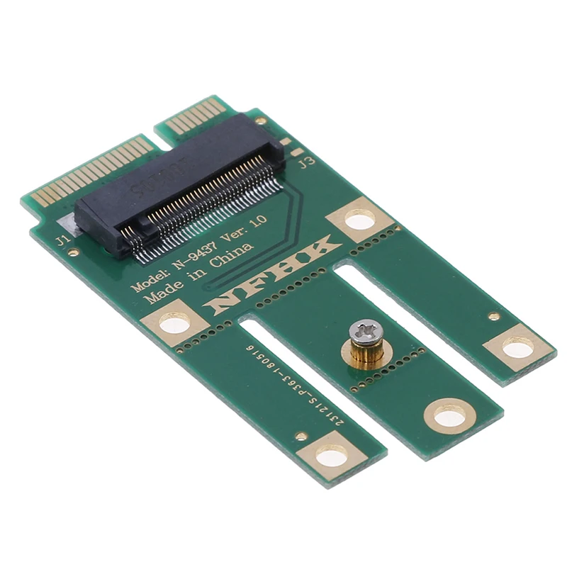 Для беспроводной карты Wi Fi Bluetooth A + E Key M.2 NGFF модуль для мини PCIE адаптера|Сетевые