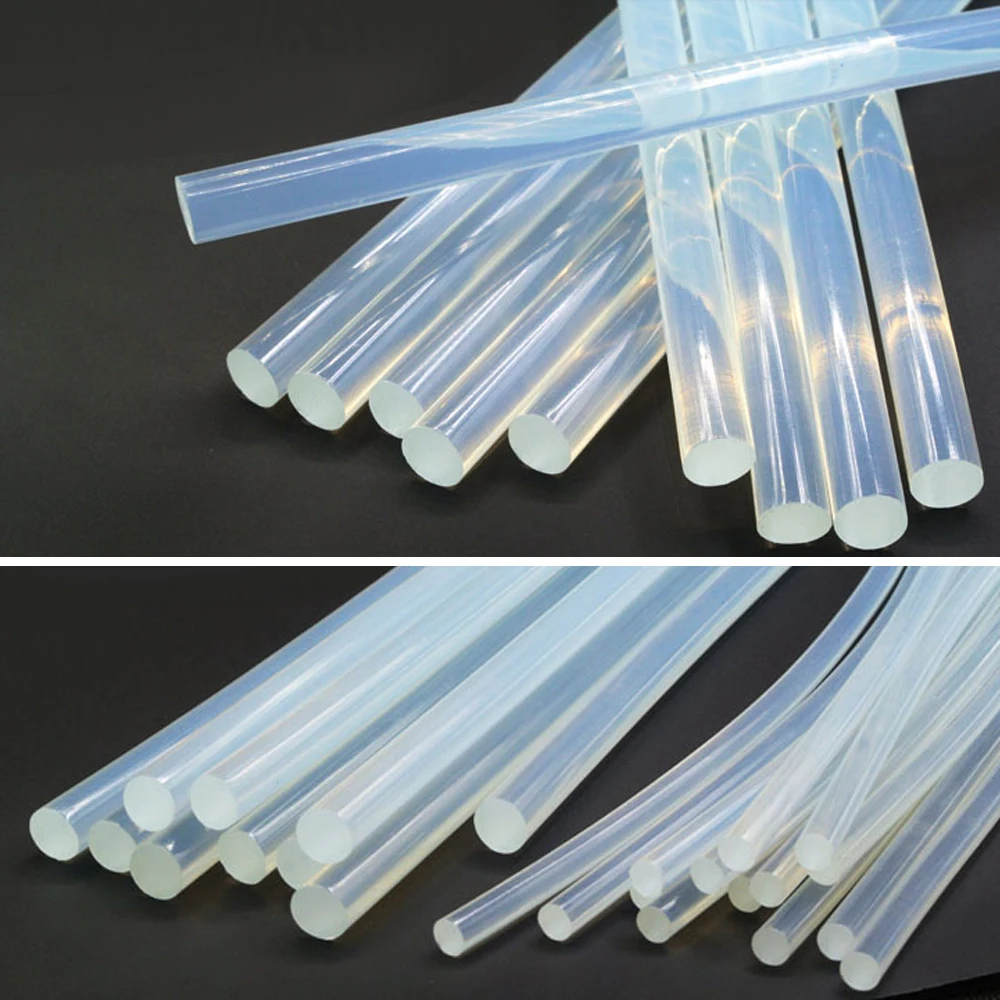 NICEYARD Non-toxic 7 x 250mm Repair Tools Adhesive Sticks Hot Melt Glue Stick Craft Alloy Accessories