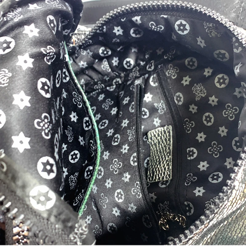 

Women's Backpack Luxury Designer Rivet Female