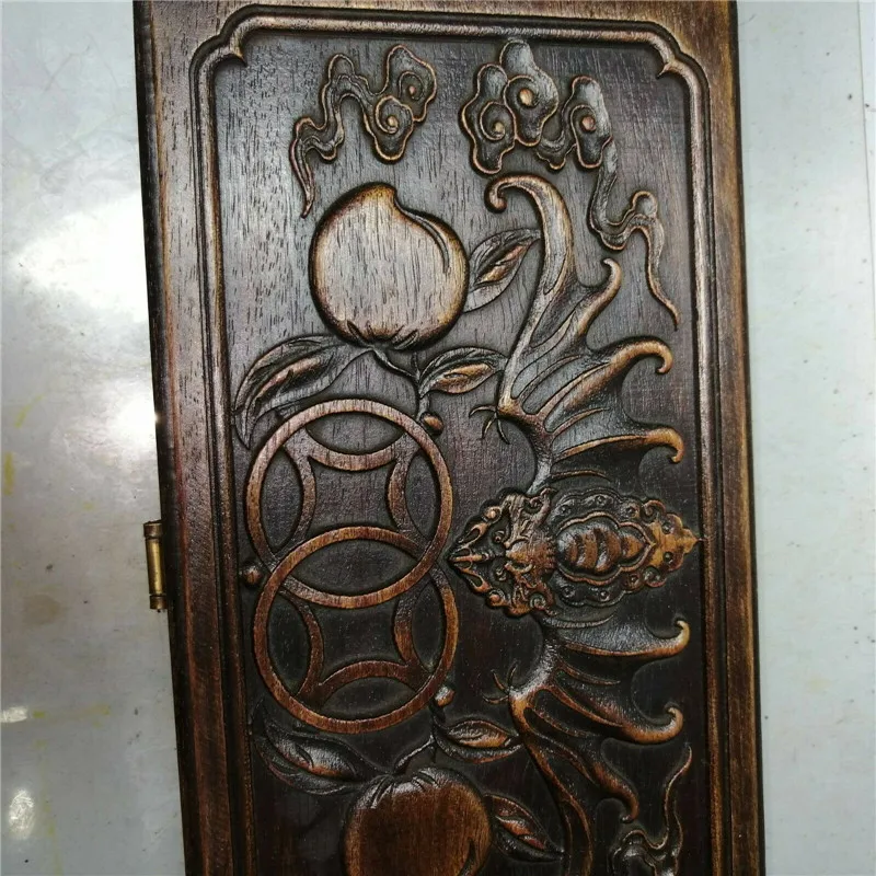 Китайские старые Пекинские товары деревянная резьба старое розовое дерево