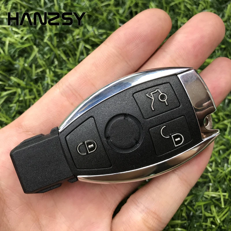 3 кнопки смарт ключ оболочки для Mercedes benz W211 W210 W204 W203 W221 W222 A B C E S Class автомобиля