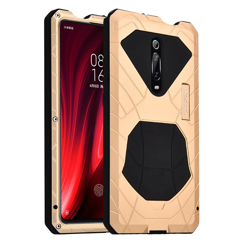 IMATCH Повседневный водонепроницаемый чехол для Xiao mi Red mi K20 Pro mi 9T Pro Роскошный Металлический силиконовый чехол Coque Полные Защитные чехлы для телефонов