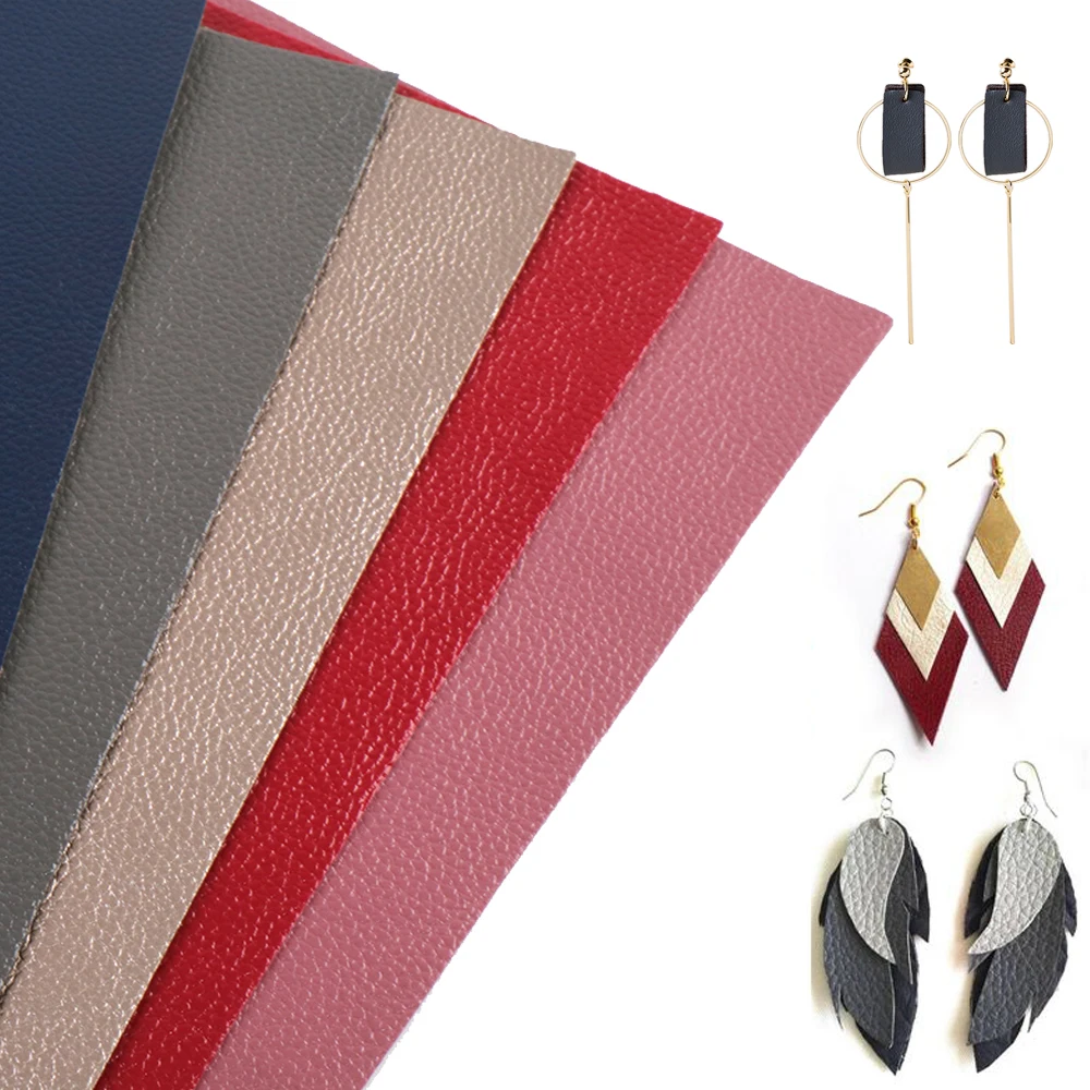 Новинка лоскутное шитье из искусственной кожи цвета личи 20*33 см с принтом бант