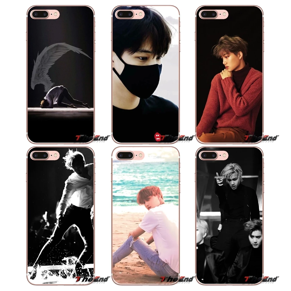 Kai Ким Чен Ын в экзо для Samsung Galaxy J1 J2 J3 J5 J7 A3 A5 A7 2015 2016 2017 J330 J530 J730 прозрачный мягкий