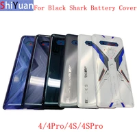 original battery cover rear back door panel housing case for xiaomi black shark 4 4 pro 4s 4s pro back cover with logo