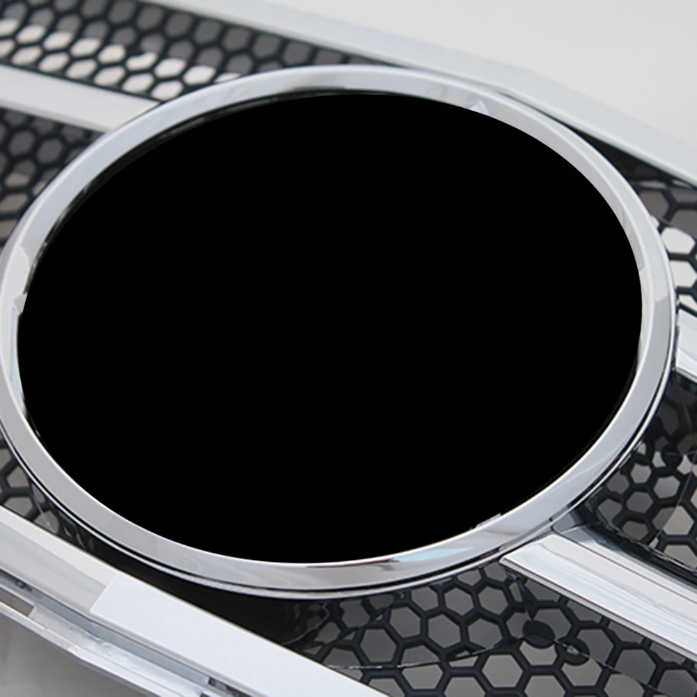 Auto Car Front Grille 2-Pin Mesh Grill For Mercedes-Benz W204 C-Class C300 C280 C200 C350 2007-2014 Chrome Silver ABS Plastic | Автомобили