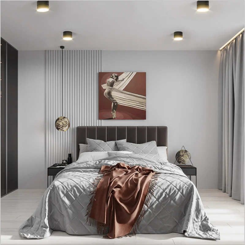 Круглая форма 360 регулируемый угол светодиода Cob вниз свет 7 Вт 9 12 15 дюймов