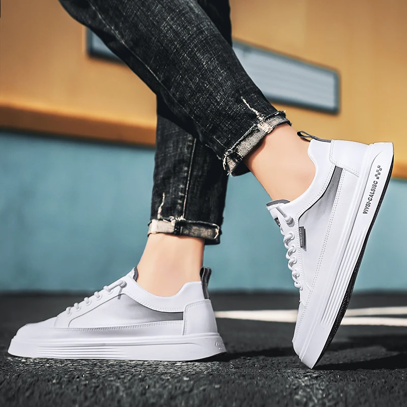 

Classic Brand Casual Shoes for Male Hard-Wearing Men Sneakers Canvas Autumn Flats Shoes Man Green Mens Lace-Up Casual Shoes