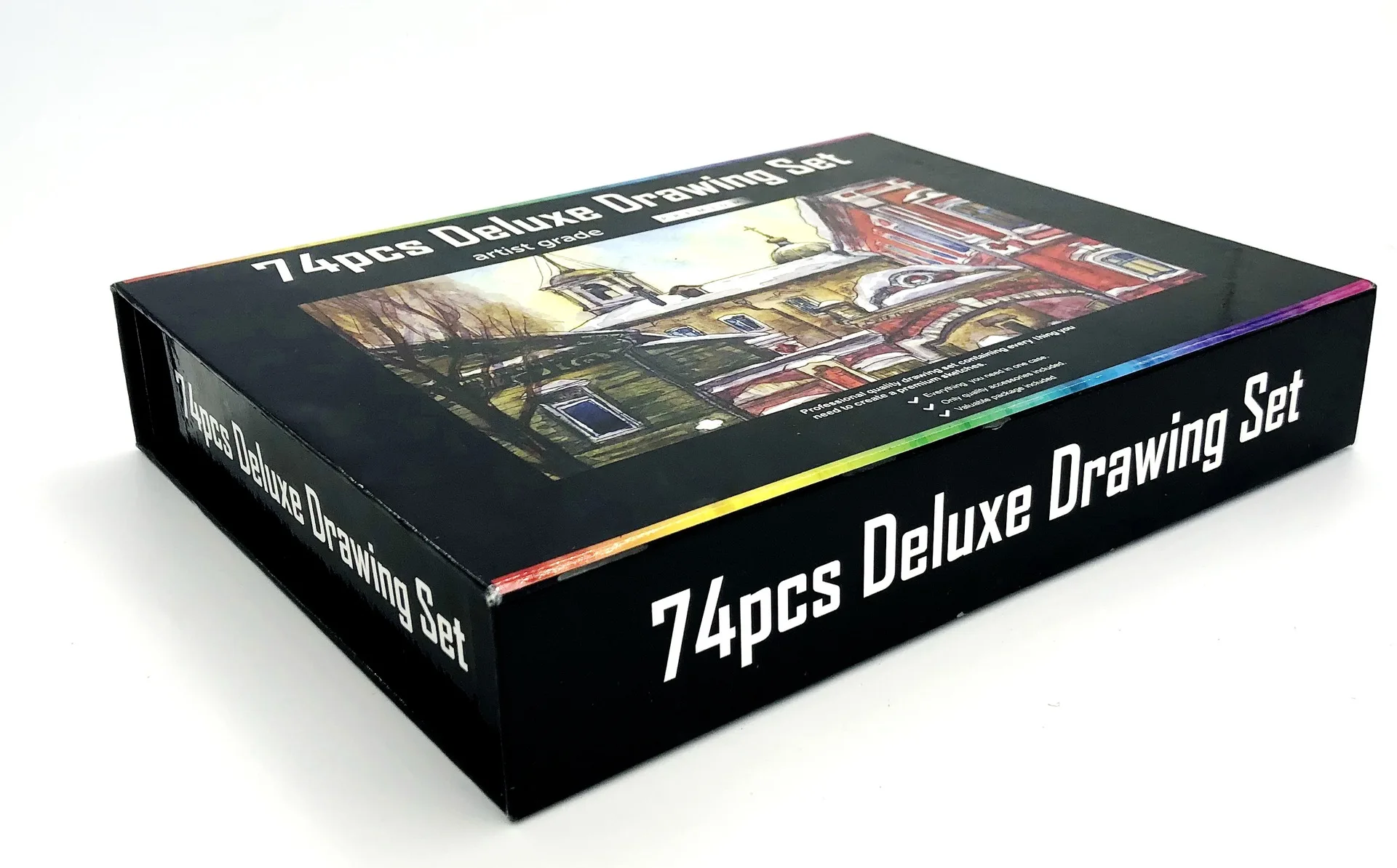 75 профессиональных цветных карандашей масляные цветные карандаши для рисования