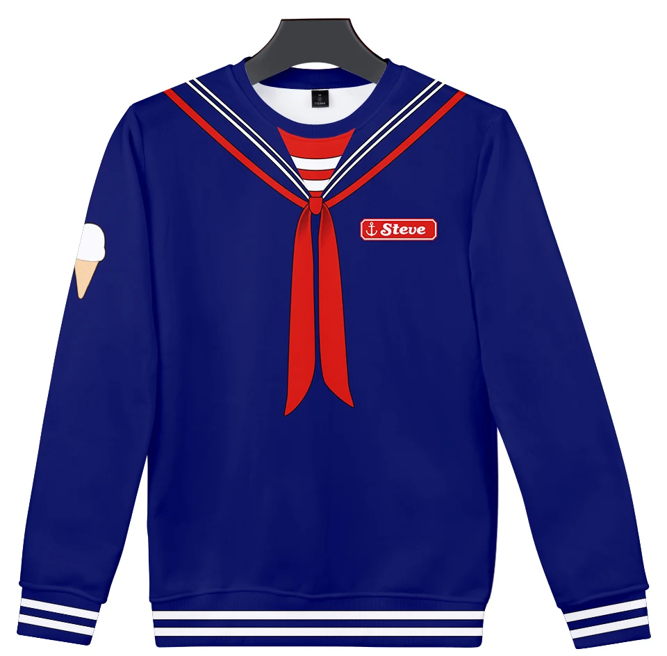 

Hoodies Man Letter Print Swag Stranger Things 3D Print Uniforms cosplay Hoodie