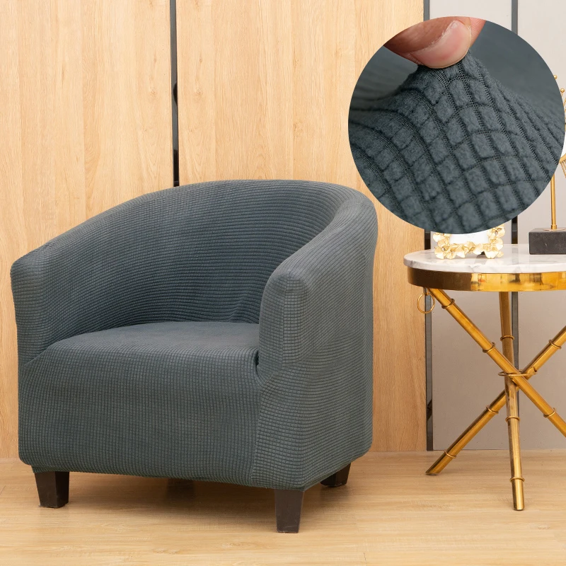 Cover Armchair Slipcover Geometric Printed Small Sofa Covers