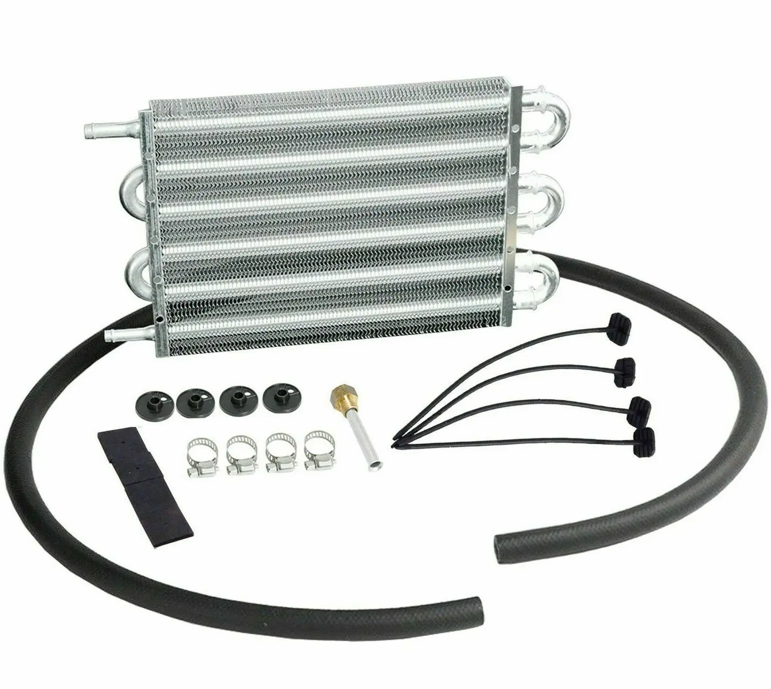 Комплект масляного радиатора коробки передач алюминиевого гоночного двигателя