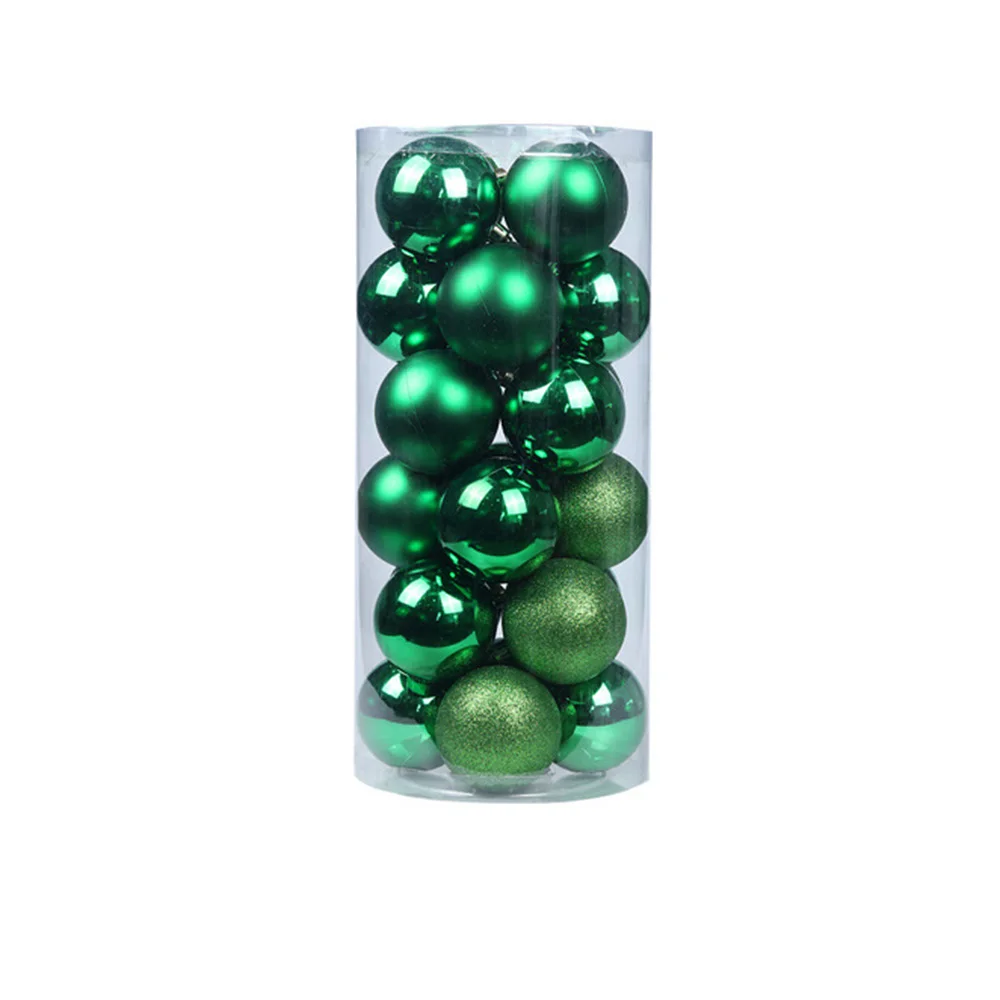 12/24/34 шт./лот 40/60/80 мм елочный шар рождественские безделушки год Висячие подвесные шары украшение для домашней вечеринки украшения