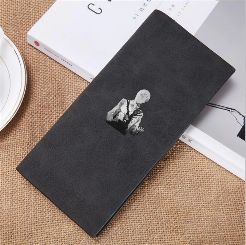

Кошелек с принтом аниме Death Note, мужской кошелек для студентов, мужской кошелек с принтом wo, Длинный кошелек на молнии для подростков