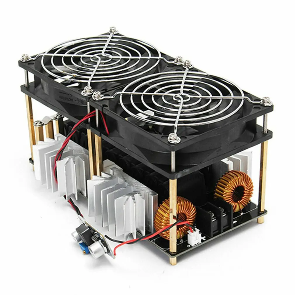 

1800W Zvs Diy Induction Heating Board Durable Convenient Low Voltage Module Plate Pcb Stable High Frequency Coil