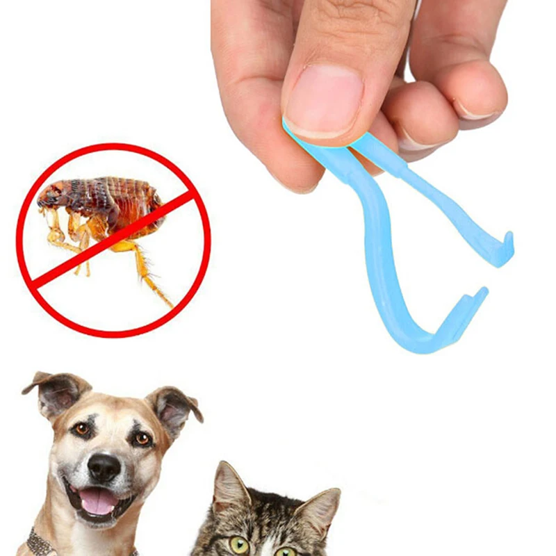 3PCS Pets Tick Removal Hook Tool Portable Flea Mites Remover Tweezers For Dog Horse Cat Pet Cleaning Supplies Accessories NEW! | Дом и сад
