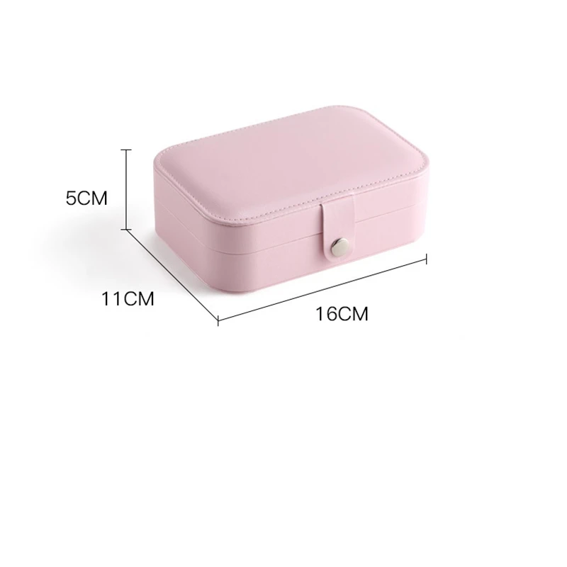 

XINSOM Women Jewelry Box Korean Fashion Earrings Necklace Rings Jewelry Packaging Display Box Girls Gift Drop Shipping Wholesale